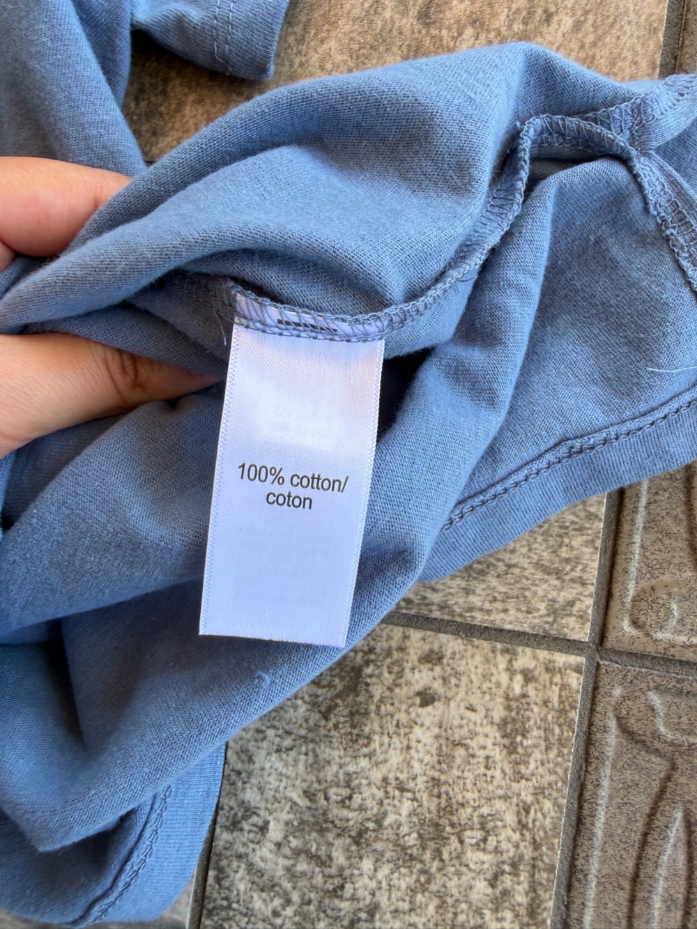 Maurice’s 24/7 Blue Tee - Picture 7 of 7